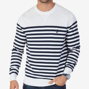 Nautica Men's Classic-Fit Breton Striped Sweater XXL